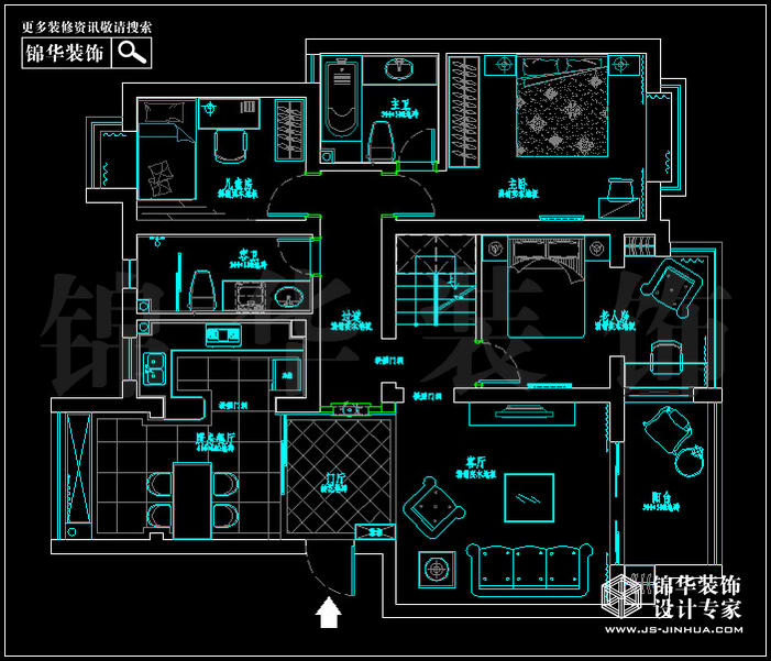 南大和園B2戶型123平帶閣樓 戶型